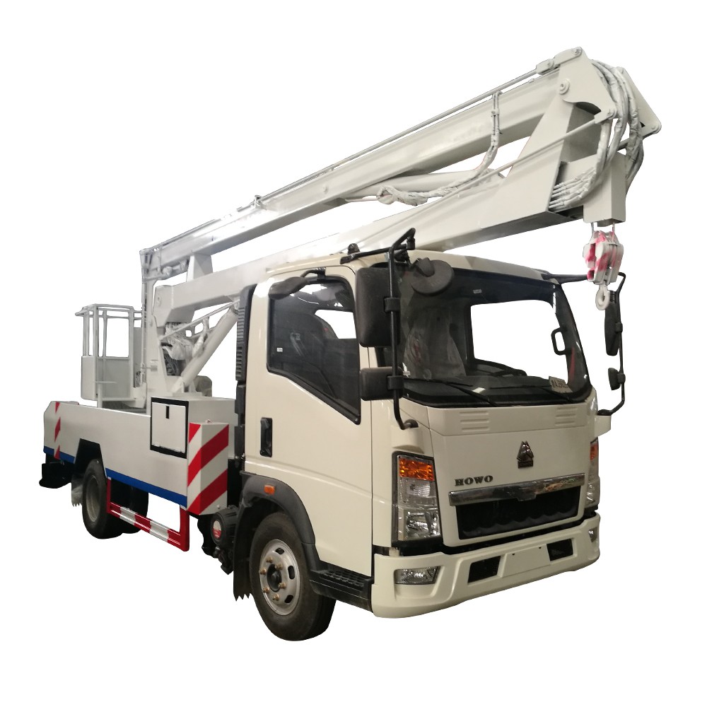 14 meter hoge platformwagen