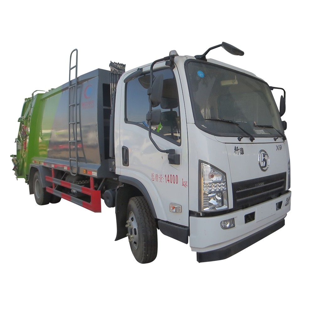 Shacman 10 ton vuilnisperswagen